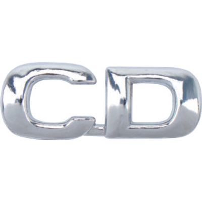 LETREIRO (CD) VECTRA 96/01 CROM | COD FABR 008016 27366.00