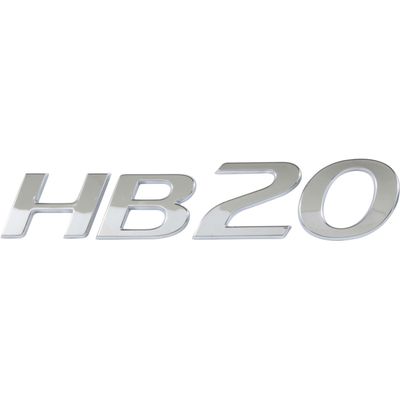 LETREIRO (HB20) 20/26 CROM | COD FABR 10126 00432.31