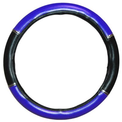 CAPA VOLANTE UNIV PTO/AZUL C/4 ANEIS CROM 37CM | COD FABR 103 19606.74