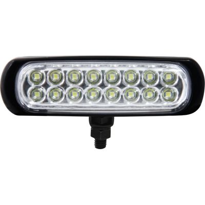 FAROL MILHA SLIM UNIV 16 LEDS CORPO PTO 12/24V BCO | COD FABR AP930 18099.26