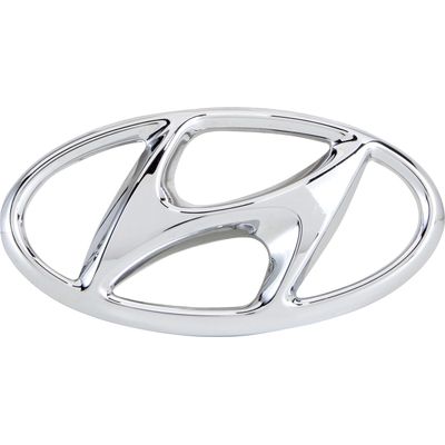 EMBLEMA LOGO GRADE HYUNDAI CRETA 19/22 CROM | COD FABR 10135 00125.23