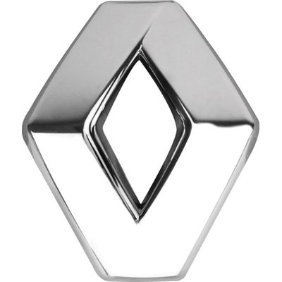 EMBLEMA LOGO GRADE RENAULT SANDERO 14/19 LOGAN CROM | COD FABR 10832 26255.39