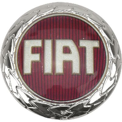 EMBLEMA LOGO P/MALA FIAT PALIO 01/04 UNO FIRE/WEEKEND VERM | COD FABR 13019 27779.16