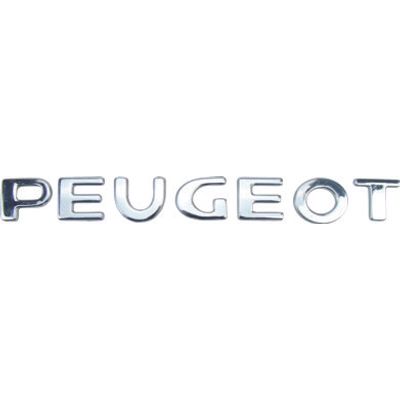 LETREIRO (PEUGEOT) 307 05/12 P/MALA CROM | COD FABR 11405 28057.07