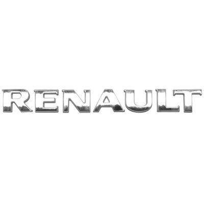 LETREIRO (RENAULT) SANDERO 10/20 LOGAN/CLIO/MEGANE CROM | COD FABR 10805 26255.49