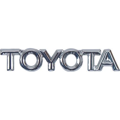 LETREIRO (TOYOTA) COROLLA 98/02 CROM | COD FABR 10901 28056.01