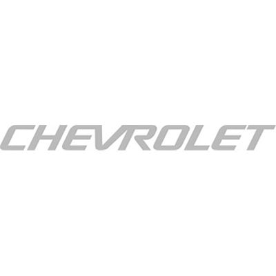 LETREIRO VINIL (CHEVROLET) S10 95/11 SIMPLES PRATA | COD FABR 001038 27249.00
