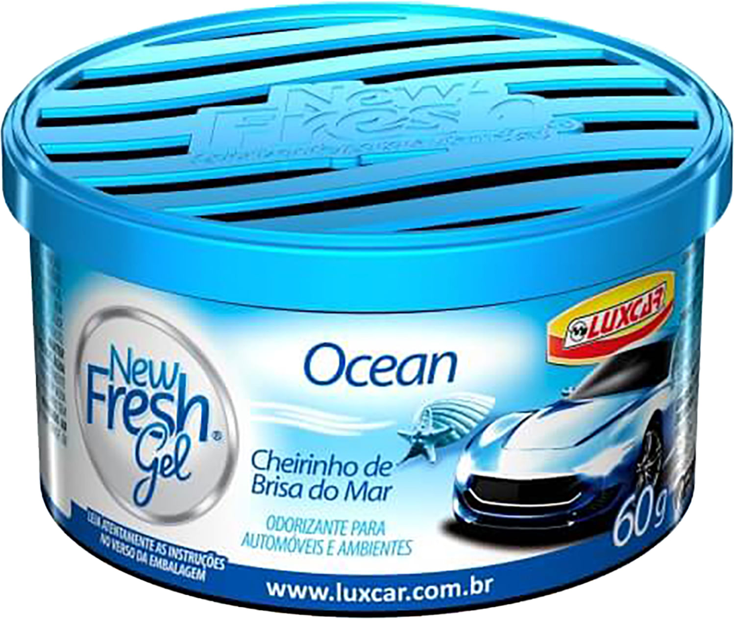 ODORIZANTE NEW FRESH GEL 60G OCEAN BRISA DO MAR | COD FABR 4744