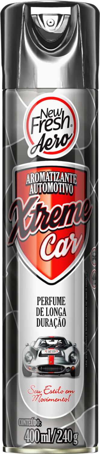 ODORIZANTE NEW FRESH AEROSOL 400ML STREME CAR | COD FABR 5072