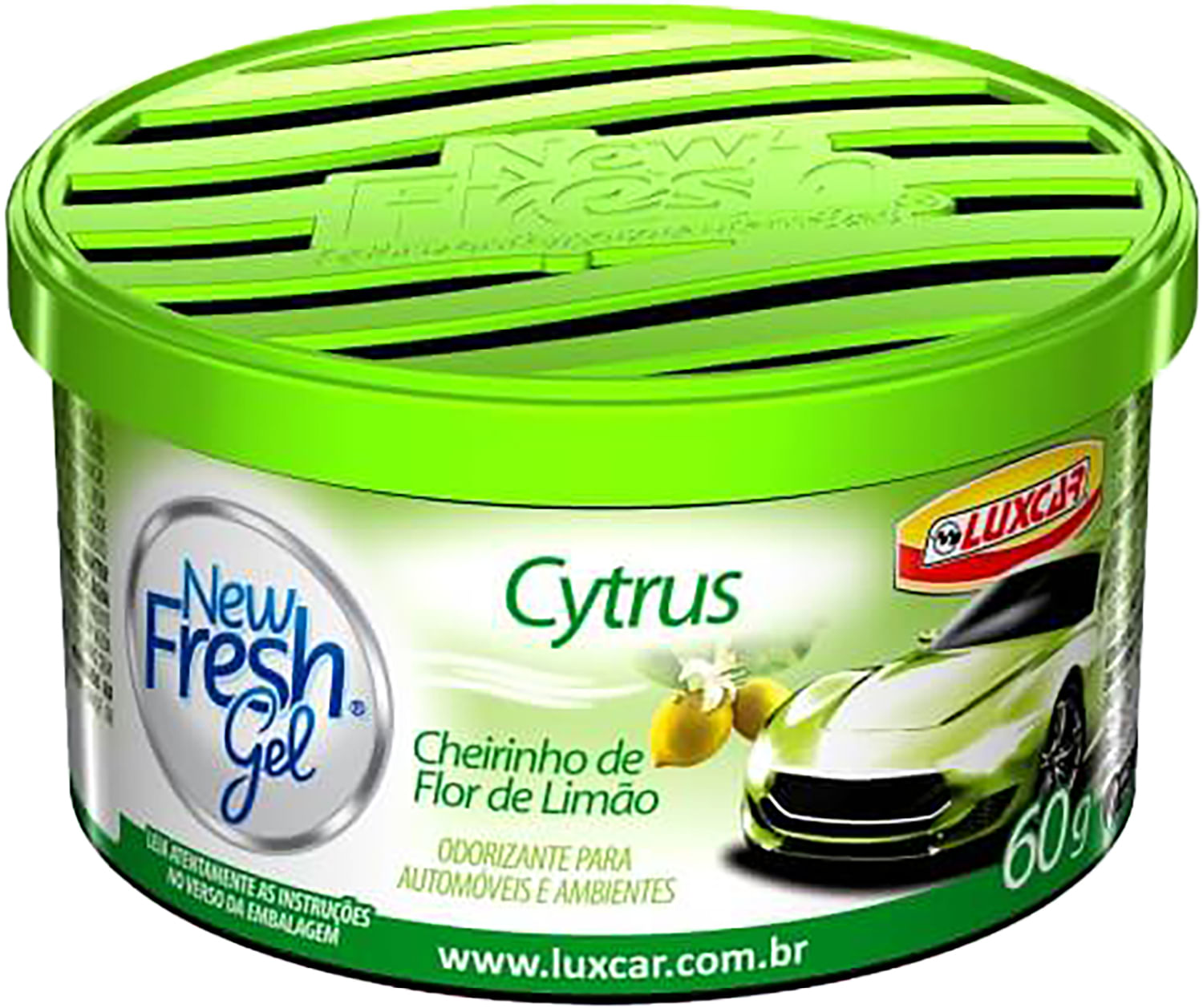 ODORIZANTE NEW FRESH GEL 60G CITRUS FLOR DE LIMAO | COD FABR 4746