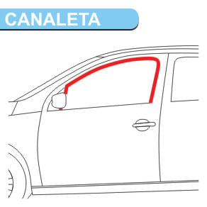 CANALETA UNO/PREMIO/ELBA 2P 84/11 LE | COD FABR 8815203
