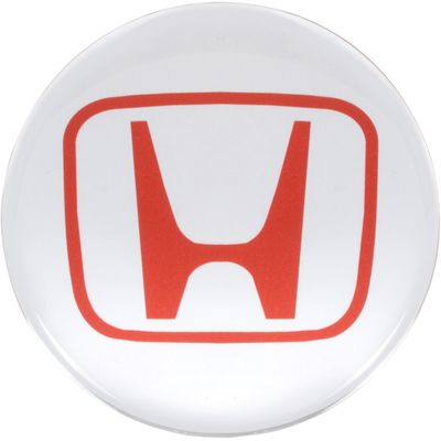 CALOTA CENTRO RODA 69MM LINHA HONDA PTA C/H VERM | COD FABR 6013155 60131.55