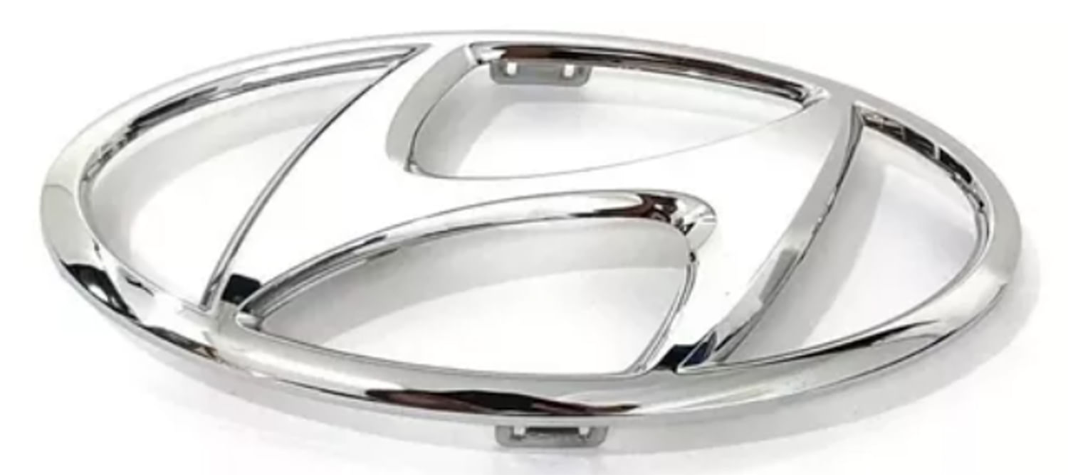 EMBLEMA LOGO GRADE HYUNDAI HB20 23/24 DIANT | COD FABR 0018930