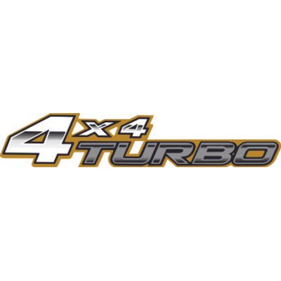LETREIRO VINIL (4X4 TURBO) HILUX 16/20 | COD FABR 06702 28506.02