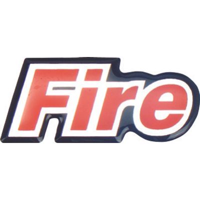 LETREIRO VINIL (FIRE) UNO 00/11 RESINADO | COD FABR 07041 27780.55
