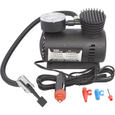 MINI COMPRESSOR AR 12V 10A 300PSI | COD FABR 1800565 18005.65