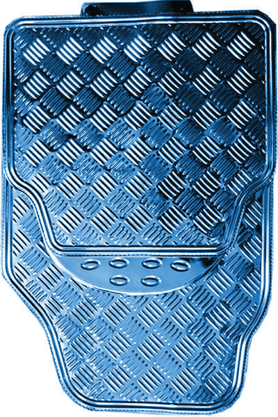 TAPETE METALICO UNIV AZUL 4PCS | COD FABR 0031652