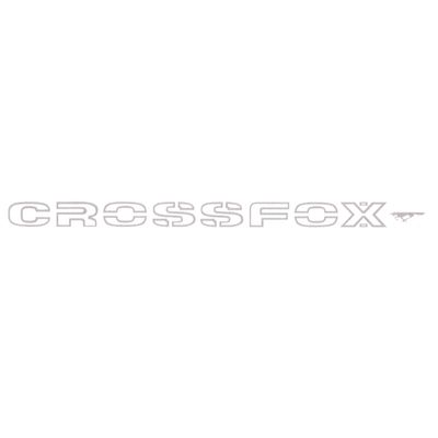 FAIXA DECORATIVA / PL0321 | CROSSFOX | PRATA 03003.21 FAIXA DECORATIVA / PL0321 | CROSSFOX | PRATA 03003.21
