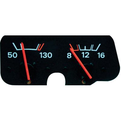 TERMOMETRO/VOLTIMETRO / W25.009 | BANDEIRANTE 90/ 72056.12 TERMOMETRO/VOLTIMETRO / W25.009 | BANDEIRANTE 90/ 72056.12