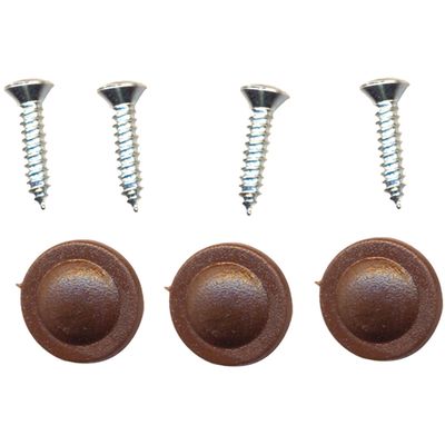 CJ.PARAFUSO/ARRUELA/CAPA UNIVERSAL MARRON (PCT C/100 PCS | COD FABR 3816 60085.00 CJ.PARAFUSO/ARRUELA/CAPA UNIVERSAL MARRON (PCT C/100 PCS | COD FABR 3816 60085.00