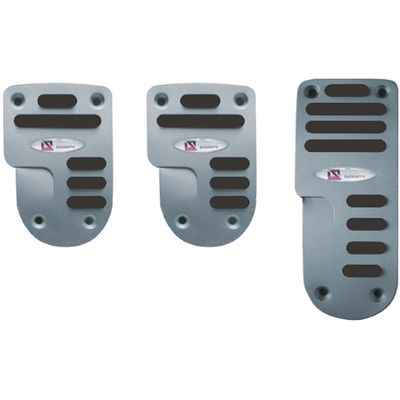 PEDALEIRA ALUMINIO ANODIZADO MOD 2 PTO | COD FABR 09.005 04106.00