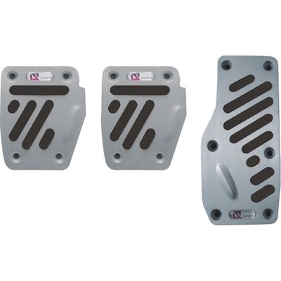 PEDALEIRA ALUMINIO CROM MOD 3 PTO | COD FABR 09.021 04110.00